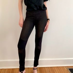 Helmut Lang Patchwork Jeggings